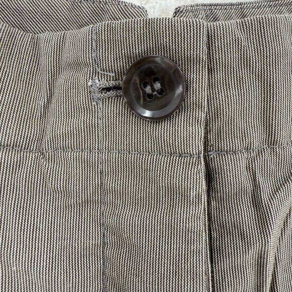 The Limited Drew Fit Womens Brown Cotton Blend Button Shorts, Size 6 - Picture 7 of 9